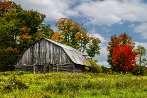 A044- Weathered Barn, Adirondack Park, NY