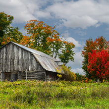 Load image into Gallery viewer, A044- Weathered Barn, Adirondack Park, NY