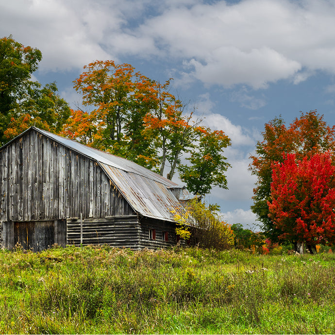 A044- Weathered Barn, Adirondack Park, NY