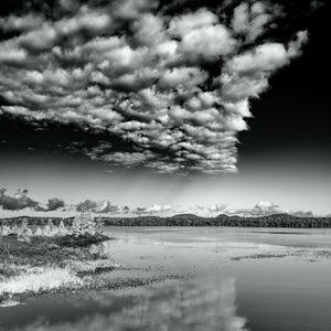 A043- Monochrome Reflection 1, Raquette Lake, NY