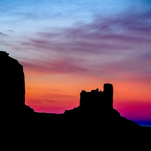 A008- Tie Dye Sky, Monument Valley, AZ