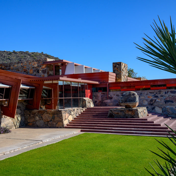 A100- Angles and Red Doors, Taliesin West, Phoenix, AZ