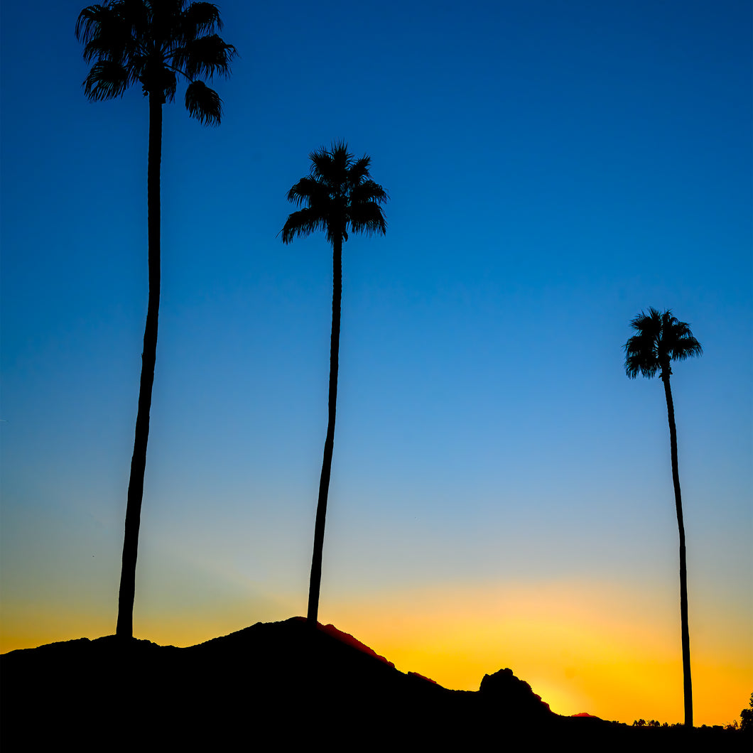 A087- Sunset at Camelback Mountain, Phoenix, AZ