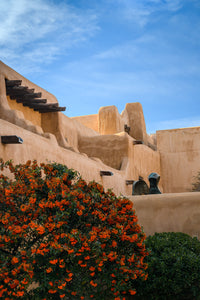 A015- Side Courtyard, New Mexico Museum of Art, Santa Fe, NM