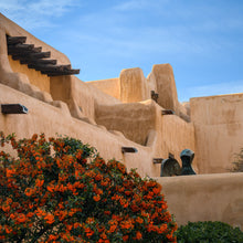 Load image into Gallery viewer, A015- Side Courtyard, New Mexico Museum of Art, Santa Fe, NM