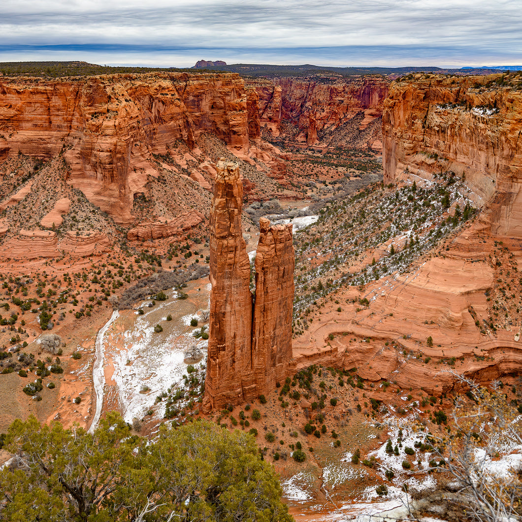 A085- Spider Rock Valley, Canyon De Chelly, AZ
