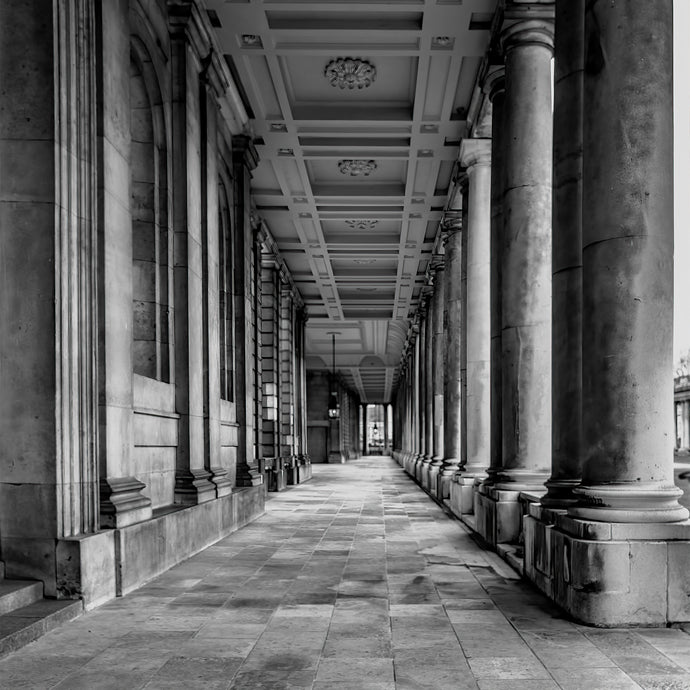 A180- Classical Colonnade, Old Royal Naval College, Greenwich, UK