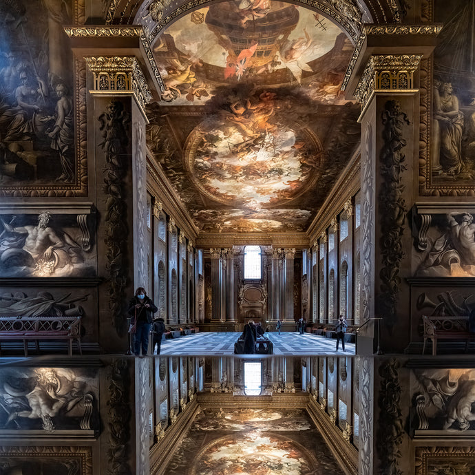 A105- The Great Painted Hall, Old Royal Naval College, Greenwich, UK