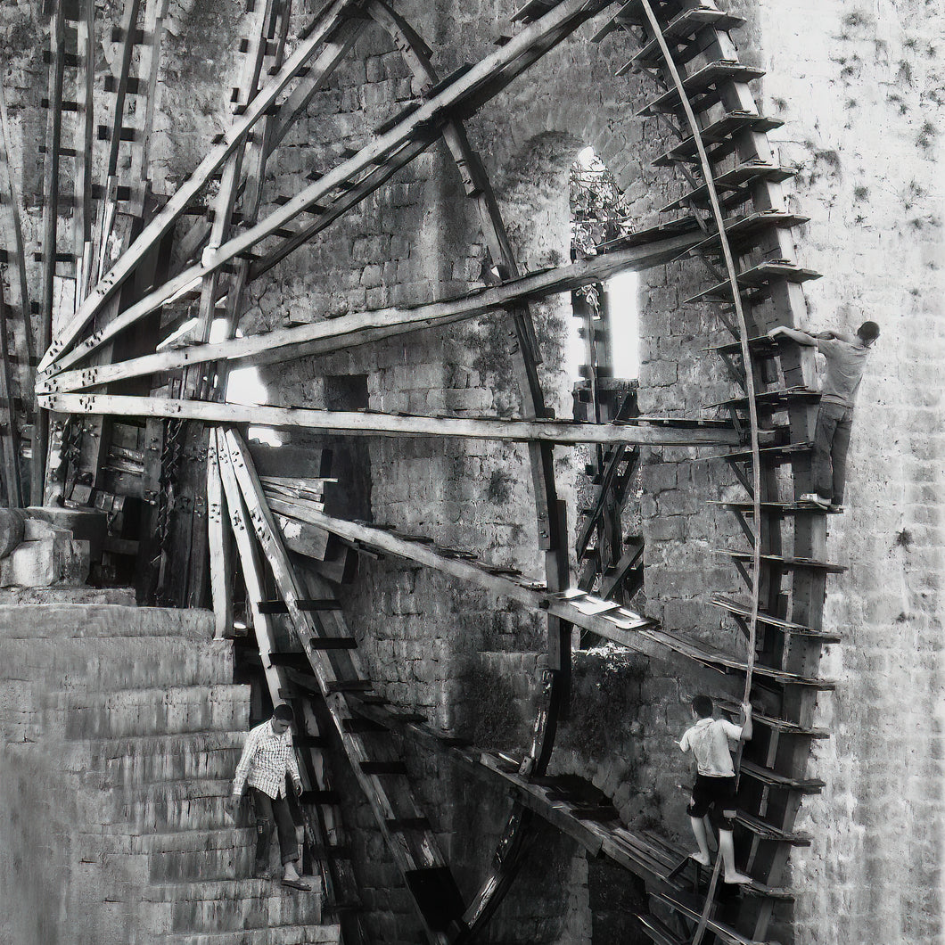 A117- Water Wheels, Hama, Syria