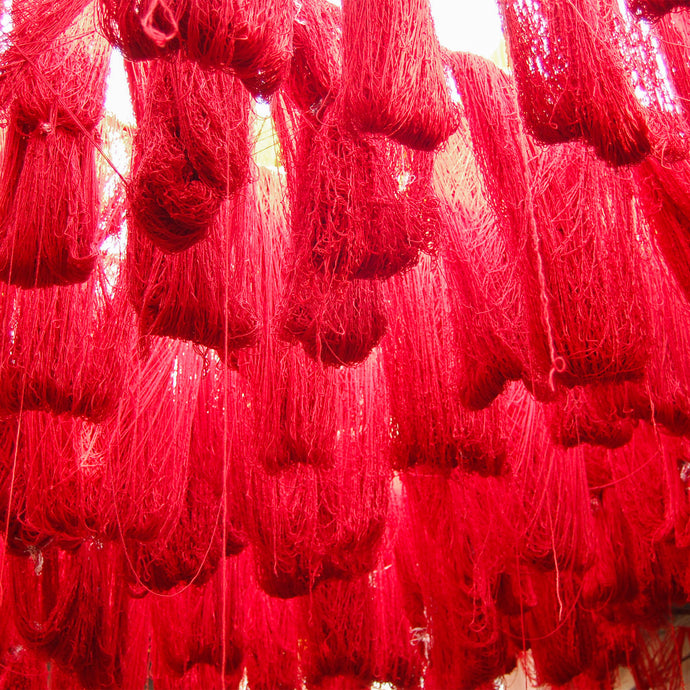 A030- Red Wool, Marrakech, Morocco