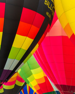 A092- Balloon Rainbow Colors, Albuquerque, NM