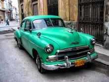 Load image into Gallery viewer, A149- Green Classic Car, Havana,  Cuba