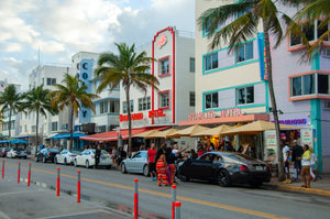A023- South Beach Strip, Miami, Florida