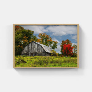 A044- Weathered Barn, Adirondack Park, NY