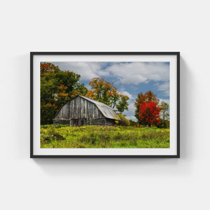 A044- Weathered Barn, Adirondack Park, NY