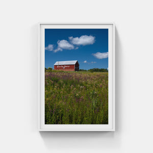A064- Red Barn, Sugar Hill, NH