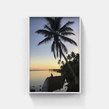 Load image into Gallery viewer, A123- Palm Sunset, Island of Yap, Micronesia