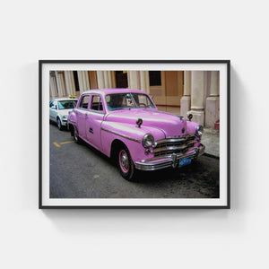 A150- Pink Classic Car, Havana, Cuba