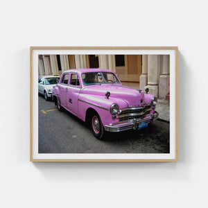 A150- Pink Classic Car, Havana, Cuba