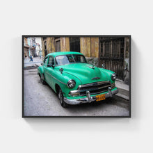 Load image into Gallery viewer, A149- Green Classic Car, Havana,  Cuba