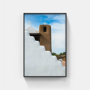 A012- Right Adobe Ziggurats, Taos, NM