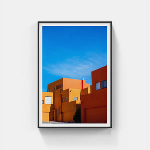 A014- Orange Pastiche, Santa Fe, NM